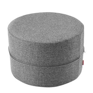 Pouf repose-pieds Deconstructed 62/40 Tissu - Tissu Twist : Granite