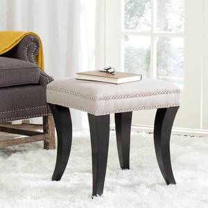 Tabouret capitonné Diva Taupe