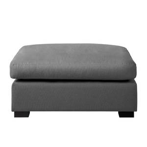 Pouf repose-pieds Glasco Tissu Tissu Osta: Anthracite