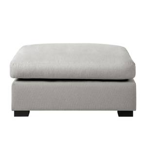 Pouf repose-pieds Glasco Tissu Tissu Osta: Marron gris