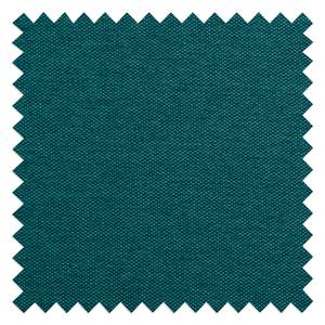 Polsterhocker I Grady Webstoff Blau - Textil - 64 x 45 x 45 cm