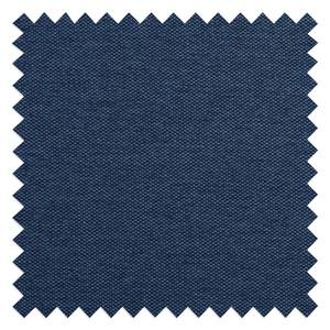 Gestoffeerde hocker HUDSON Geweven stof Anda II: Blauw