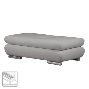 Pouf repose-pieds Infinity Tissu Gris clair