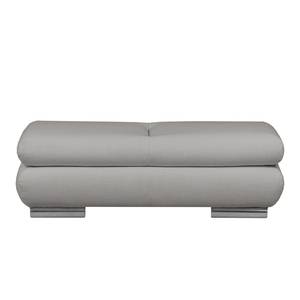 Pouf repose-pieds Infinity Tissu Gris clair