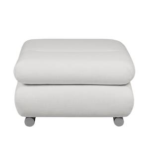 Pouf repose-pieds Infinity Tissu Galet