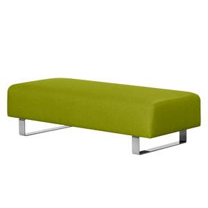 Pouf repose-pieds Kato Tissu - Tissu Lotana : Vert