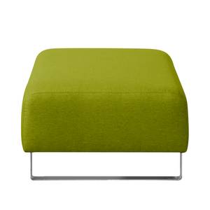 Pouf repose-pieds Kato Tissu - Tissu Lotana : Vert