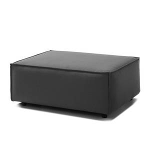 Repose-pieds KINX rectangulaire Tissu - Tissu Osta: Anthracite