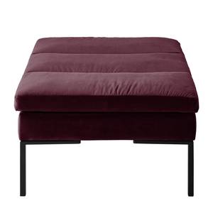 Repose-pieds MADISON Velours - Velours Shyla: Aubergine