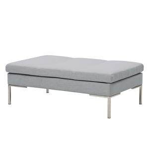 Polsterhocker Madison Webstoff Webstoff Anda II: Silber