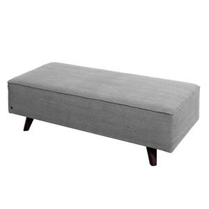 Pouf repose-pieds Nordic Chic Tissu - Gris