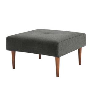 Pouf repose-pieds Recast Tissu - Tissu Flashtex : Dark Grey