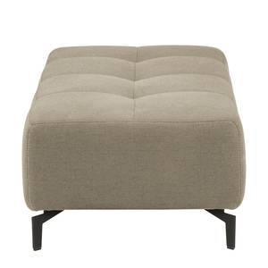 Gestoffeerde hocker Rosewood geweven sto geweven stof - Beige