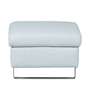 Pouf repose-pieds Yovanna Tissu Bleu pastel