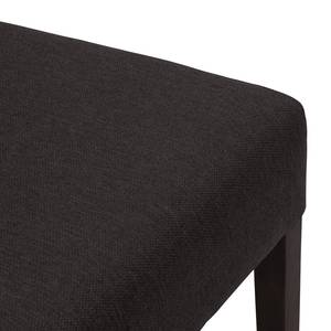 Chaises rembourrées Allegra (lot de 2) Tissu - Tissu Suria : Anthracite