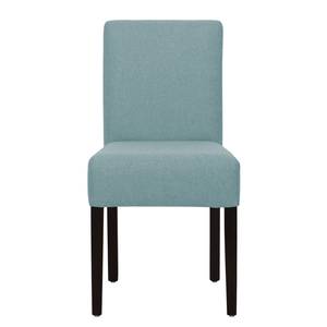 Chaises rembourrées Allegra (lot de 2) Tissu - Tissu Suria : Bleu clair