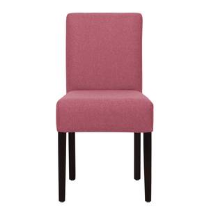 Gestoffeerde stoelen Allegra geweven stof - Stof Suria: Pink