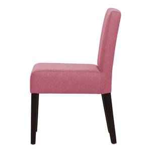 Chaises rembourrées Allegra (lot de 2) Tissu - Tissu Suria : Rose vif