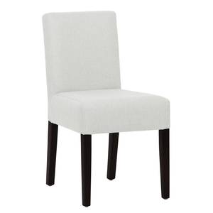 Chaises rembourrées Allegra (lot de 2) Tissu - Tissu Suria : Blanc