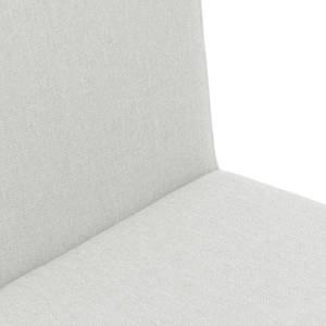 Chaises rembourrées Allegra (lot de 2) Tissu - Tissu Suria : Blanc