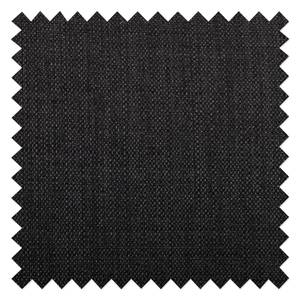 Chaises rembourées Brea (lot de 2) Tissu / Frêne - Noir