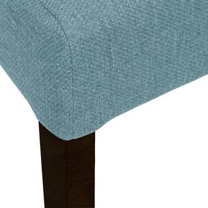 Chaises rembourrées Corinna (lot de 2) Tissu - Tissu Suria : Bleu clair - Hêtre