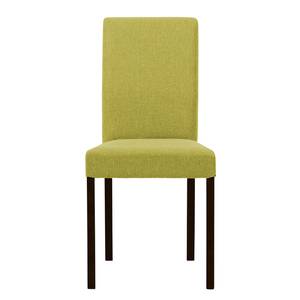 Chaises rembourrées Corinna (lot de 2) Tissu - Tissu Suria : Vert clair - Hêtre