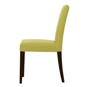 Chaises rembourrées Corinna (lot de 2) Tissu - Tissu Suria : Vert clair - Hêtre