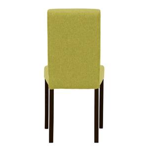 Chaises rembourrées Corinna (lot de 2) Tissu - Tissu Suria : Vert clair - Hêtre