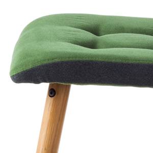 Chaises capitonnées Kaja I (lot de 2) Vert