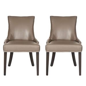 Chaises Lester (lot de 2) Marron