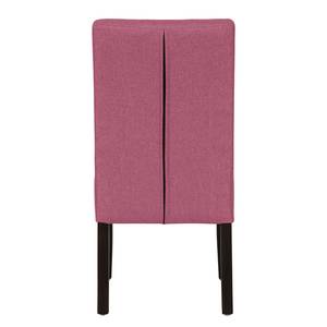 Chaises rembourrées Lilou (lot de 2) Tissu - Tissu Suria : Rose vif