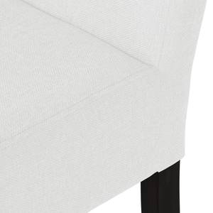 Gestoffeerde stoelen Lilou geweven stof - Stof Suria: Wit