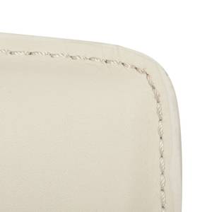 Chaises Lucy (lot de 2) Imitation cuir - Blanc