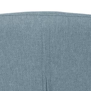 Chaises rembourrées Lydia (lot de 2) Tissu / Hêtre massif - Tissu Suria : Bleu clair