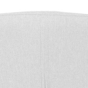 Chaises rembourrées Lydia (lot de 2) Tissu / Hêtre massif - Tissu Suria : Blanc