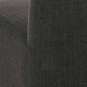 Chaises capitonnées Marco (lot de 2) Tissu graphite / Bouleau massif