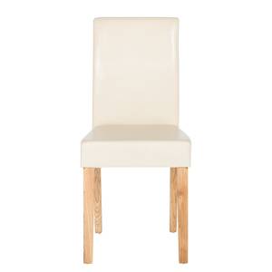 Polsterstuhl Nella I Kunstleder - Beige - 2er Set