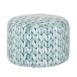 Pouf Knitting Grigio bluastro - Grigio bluastro