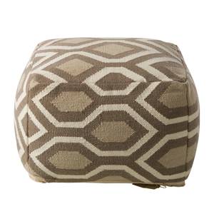 Pouf Raposa V Laine - Beige