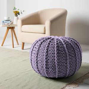 Pouf Rosita Tissu - Lilas