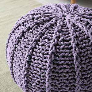 Pouf Rosita Tissu - Lilas