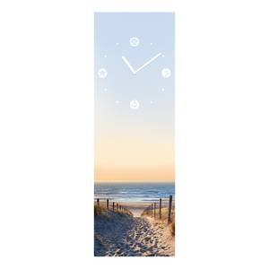 Horloge Maritim Beach Verre - Bleu ciel / Sable