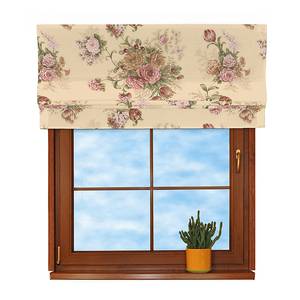 Tenda a rullo Color beige con motivi rose color 100x170 cm