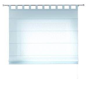 Raffrollo Verona III Webstoff - Babyblau - 100 x 170 cm