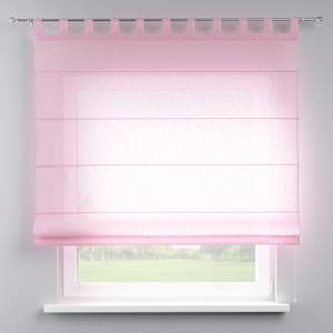 Store bateau Verona III Tissu - Rose - 80 x 170 cm