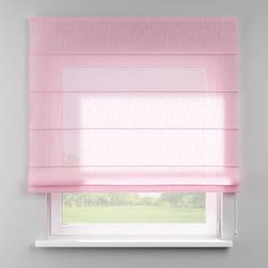 Rolgordijn Capri Dream IV geweven stof - Roze - 80x170cm