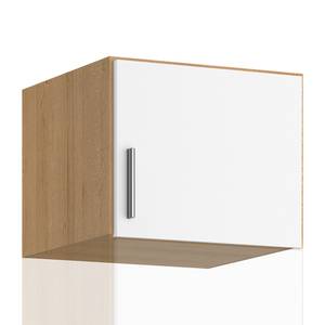 Rehausse pour armoire KiYDOO Blanc alpin / Imitation chêne de Riviera - Largeur : 47 cm