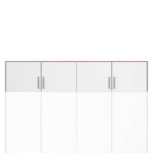 Rehausse pour armoire KiYDOO Imitation chêne de Stirling / Blanc alpin - Largeur : 181 cm