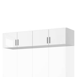 Rehausse pour armoire KiYDOO Blanc brillant / Blanc alpin - Largeur : 181 cm